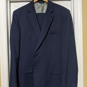 Haggar Blue Suit